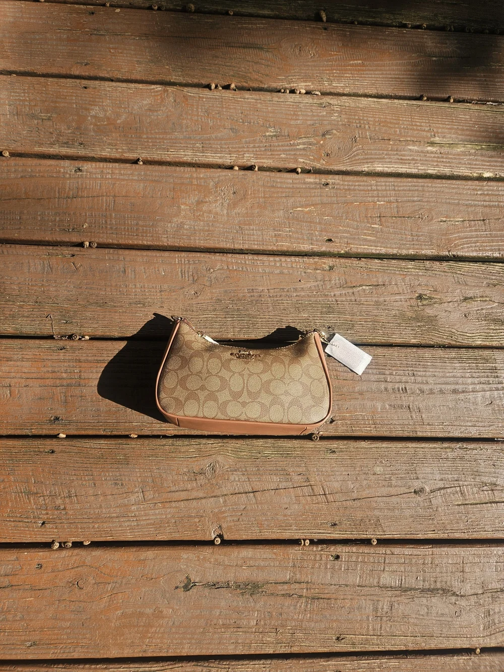 Tan Signature Teri Bag
